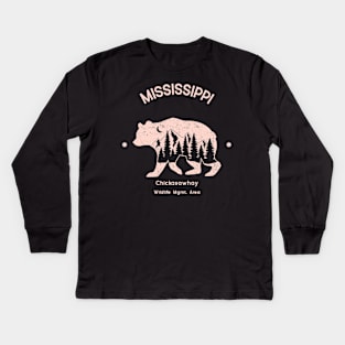 Chickasawhay Wildlife Mgmt. Area Kids Long Sleeve T-Shirt